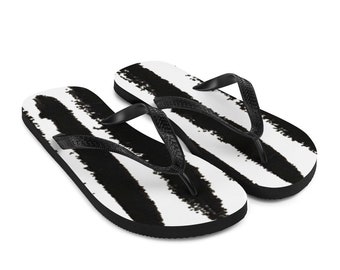 Imperfect Zebra Flip-Flops