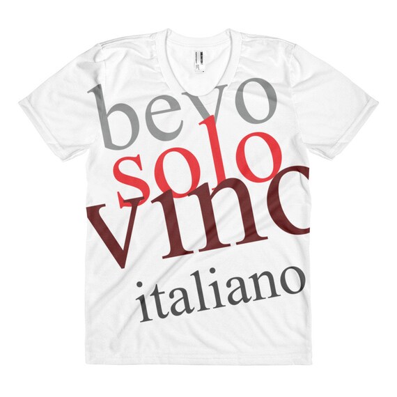 Bevo solo vino italiano - Woman T-Shirt