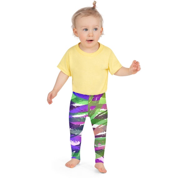 Printed Girls Leggings | Soft Kids Pants | Patterned Leggings | Toddler Leggings | Baby Leggings | Fairy Leggings | Holiday Leggings