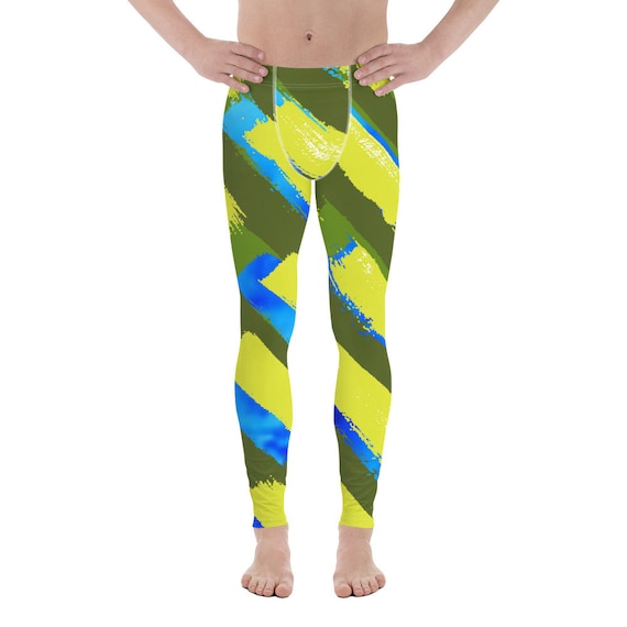 Men's Leggings - Men's pants - Premium Active Buttery Soft Workout pants - Athletic - Running - Fitness - Gymwear - Dancing Pants - Meggings