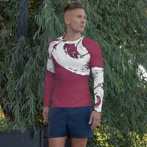Men’s UV Protection Rashguard – Lightweight & Quick-Dry Surf Shirt