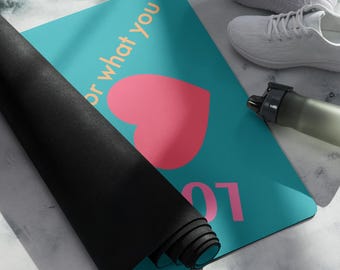 Cali Yoga Mat – Non-Slip Eco-Friendly Exercise Mat | California-Inspired Yoga & Fitness Mat for Home Workouts | Burn for What You Love