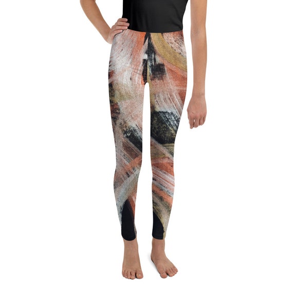 Girls Leggings - Boys Leggings - Yoga Pants for girls - Birthday Outfit - Printed Leggings - Ballet Leggings - Boho Style - Gift for her