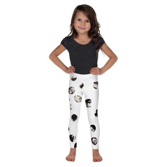 Dotted Kids Leggings | Kids Pants | Toddler Leggings | Printed Birthday Leggings | Girls Leggings | Ballerina Leggings | Holiday Leggings
