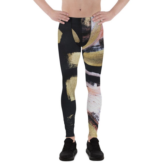 Leggings for Men | Yoga Workout Leggings | Exercise Leggings | Booty Leggings | Soft Leggings | Fashion Leggings | Patterned Leggings