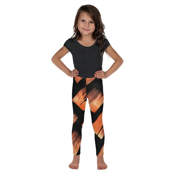 Patterned Kids Leggings | Girls Pants | Birthday Leggings | Kids Christmas Leggings | Dancing Ballet Leggings | Girls Activewear | Kids Gift