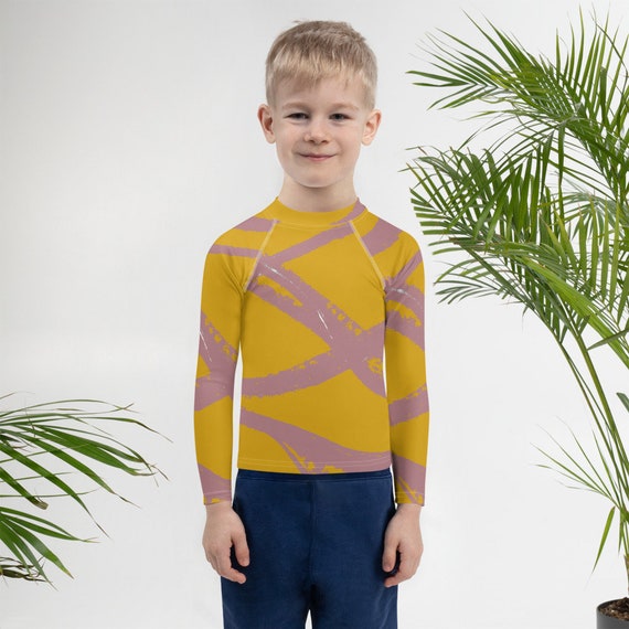 UPF 50+ long sleeved Rash Guard/swimwear/ Rash top Kids Rash Guard, Colorful Rashie/ Toddler Girls Rash Guard Swim Swimsuit, Swimwear Guard