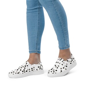 Women slip-on canvas shoes | Casual Slip On Shoes | Graphic Shoes | Artistic Shoes | Unique Print Shoes | Clizia Shoes | Casual Women