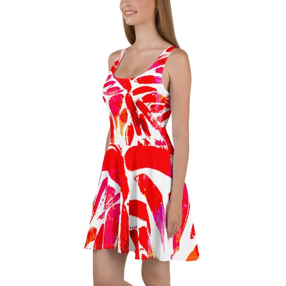 Rosso Skater Dress