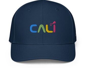 California Adidas Performance Cap - "Cali" Custom Embroidered, Adjustable, Unisex Sports Hat, Moisture-Wicking, Lightweight, Breathable