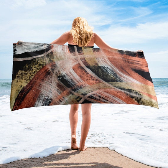 Premium Towel, Bath Spa Sauna Beach Towel Extra HIGH Quality towel , personalized towel, custom towel, birthday gift, Patterned Shapes