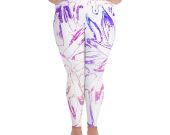 Plus Size Womens Leggings | Yoga Pants | High Waisted Leggings | Fitness Leggings | Exercise Running Leggings | Casual Leggings | Yoga Gift