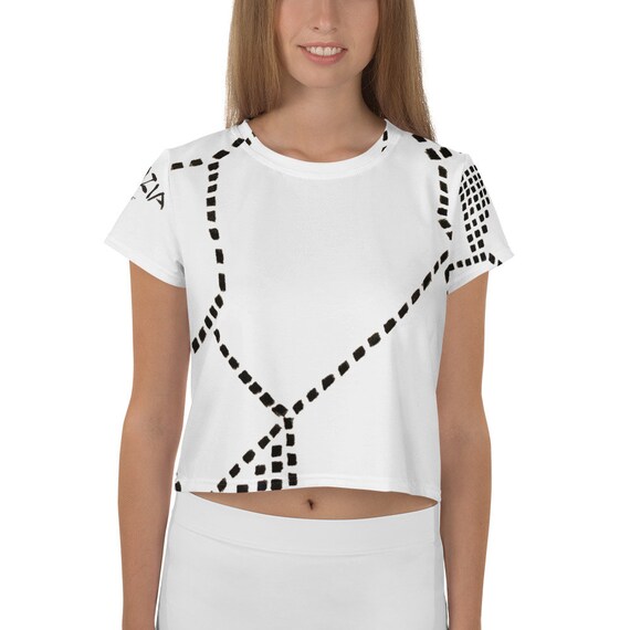 Imperfect Metro Yoga Crop Tee