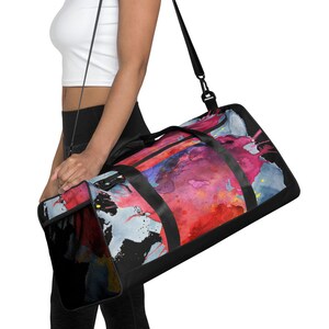 Duffle bag - Gym Bag - Travel bag - Beach bag - Yoga bag - Small Luggage - Cabin Bag - Carry On