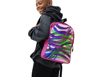 Daily Backpack Bag, Personalized Backpack,Lightweight Backpack, Backpack for Laptop, Teens gift, Travel backpack, Birthday Gift, Weekend Bag