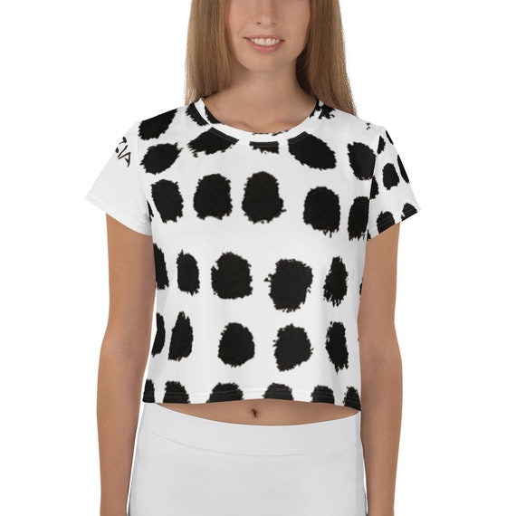 Imperfect Dots 1 Yoga Crop Tee