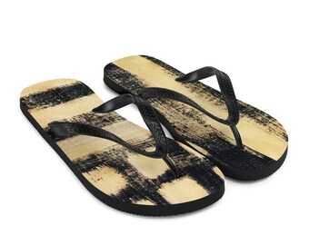 Imperfect Gold Flip-Flops