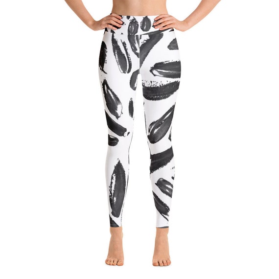 Women Leggings - Women's Premium Ultra Soft - Buttery Soft Patterned Leggings - Hand painted style - Gym pants