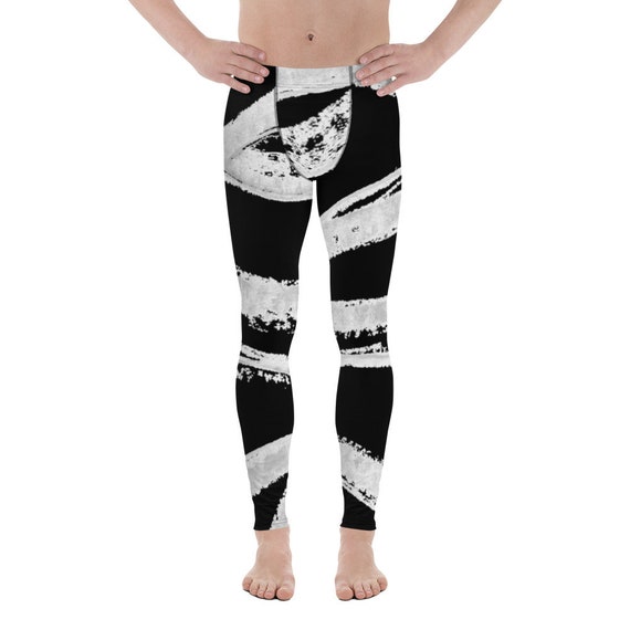 Leggings for Men | Fitness Workout Leggings | Yoga Leggings | Men’s Gym Pants | Mens Trouser | Pattern Leggings | Running Tights | Men Gifts