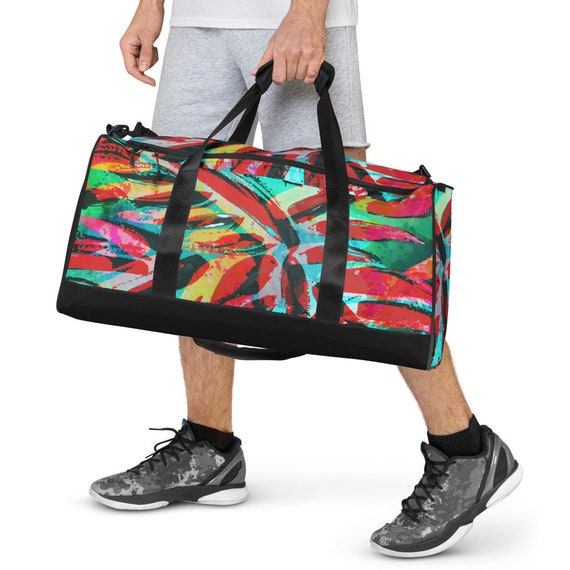Duffle bag - Gym Bag - Travel bag - Beach bag - Yoga bag - Small Luggage - Cabin Bag - Carry On