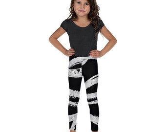 Black Kids Leggings | Girls Leggings | Soft Girls Pants | Birthday Leggings | Festival Toddler Leggings | Holiday Leggings | Activewear