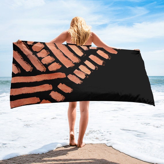 Premium Towel, Bath Spa Sauna Beach Towel Extra HIGH Quality towel , personalized towel, custom towel, birthday gift, Patterned Shapes