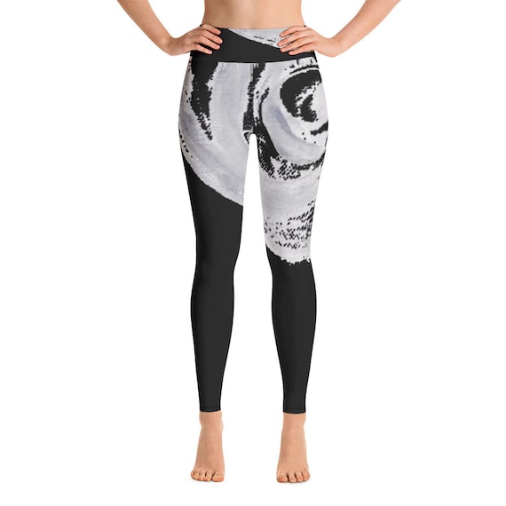 Womens Leggings | Black Printed Leggings | Yoga Pants | Soft Casual Leggings | Gym Workout Leggings | Activewear Leggings | Upto XL