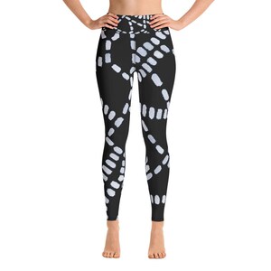Black Womens Leggings | Workout Leggings | Yoga Pants | Leggings for Women | Leggings Pattern | Exercise Running Leggings | Women Gifts