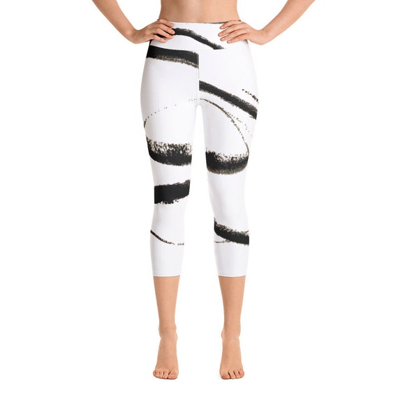 Capri Leggings for Women | Yoga Pants | Athletic Leggings | Activewear Leggings | Exercise Leggings | Workout Fitness Leggings | Plus Size