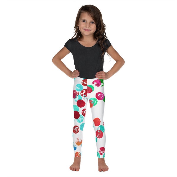 Kids Printed Leggings | Baby Toddler Leggings | Soft Kids Pants | Colorful Leggings | Ballet Dancing Leggings | Holiday Leggings | Kids Gift