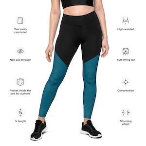 Compression Leggings | Leggings | Women Yoga Leggings | Workout Leggings with Pockets | Yoga Pants | Gym Fitness Leggings | Yoga Gifts