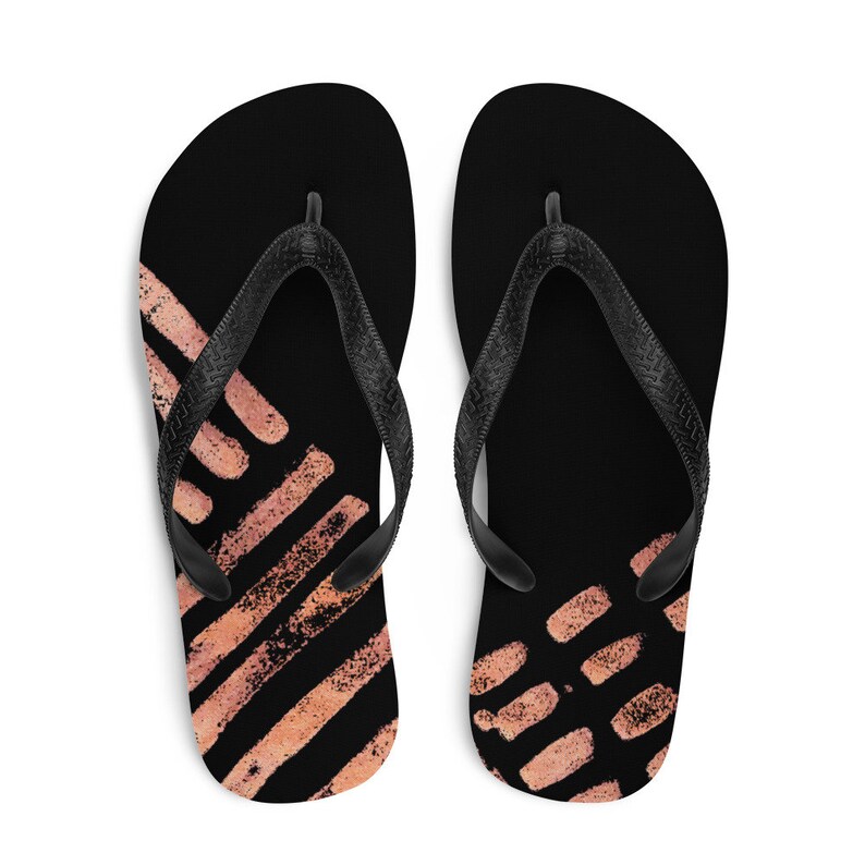 Imperfect Copper Flip-Flops image 3