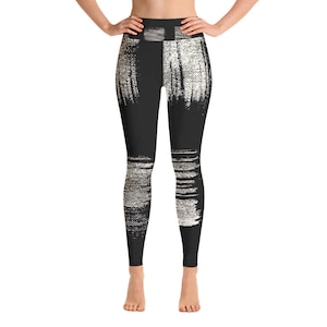 Patterned Yoga Leggings: Soft, Stretchy Workout Tights