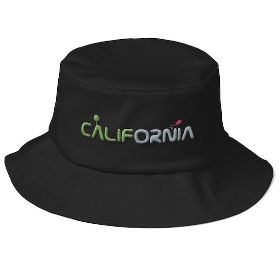 California Old School Bucket Hat by tettallatte