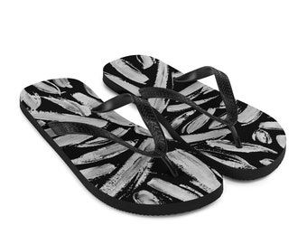 Imperfect Leaves Flip-Flops