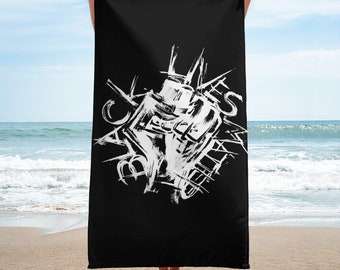 Black Lives Matter Premium Towel – Extra High-Quality Bath, Spa, Sauna & Beach Towel | BLM Pattern | Perfect Birthday Gift