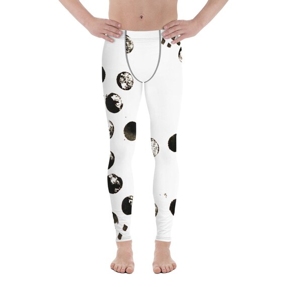 Leggings for Men | Yoga Pants | High Waist Leggings | Activewear for Men | Patterned Leggings | Soft Casual Leggings | Workout Leggings