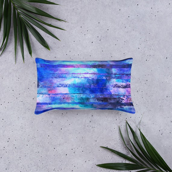 Colorful Pillow Cover|Decorative Lumbar Pillow|Summer Trend Cushion|Bedding Home Decor|Housewarming Cushion Case|Throw Pillow Top