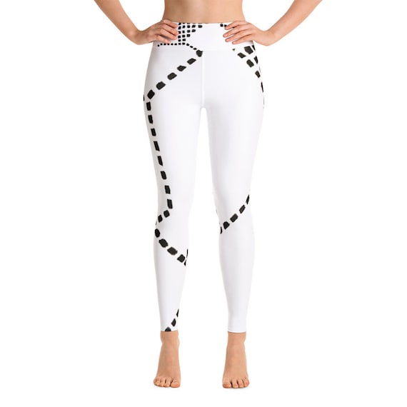 Patterned Leggings | Womens Leggings | Soft Casual Leggings | Painted Leggings | Athletic Leggings | Running Leggings | Women Gifts