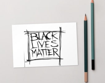 BLM Greeting Card – Versatile Love & Birthday Card for Any Occasion - Gift for mom - Gift for dad - Valentines Day Cards - Love Cards
