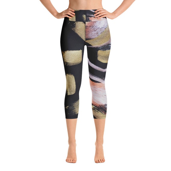 Capri Leggings - Premium Active Buttery Soft Workout Leggings -Gift- Athletic - Running - Fitness - Activewear