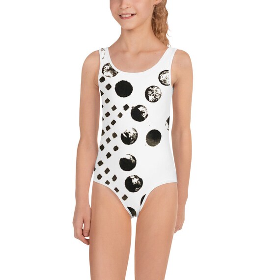 Kids One Piece Swimsuits | Toddler Girl Swimsuit | Bathing Suit | Printed Customized Swimsuit | Beach Pool Party Swimwear | Girls Gifts