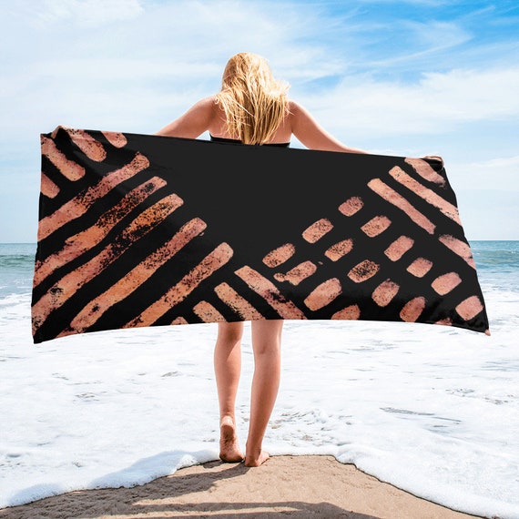 Premium Towel, Bath Spa Sauna Beach Towel Extra HIGH Quality towel , personalized towel, custom towel, birthday gift, Patterned Shapes
