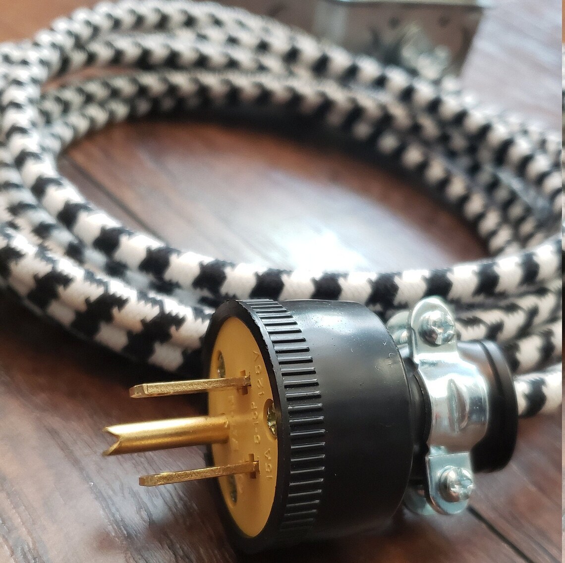 6ft Vintage Industrial Extension Cord With USB Etsy