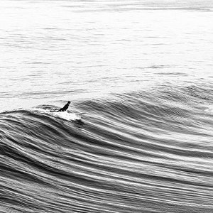 Surf Photography, Brother Gift, Large Art, College Student Gift, Surf Decor, Husband Gift, Surfboard, Black and White Photography, Teen Gift image 2