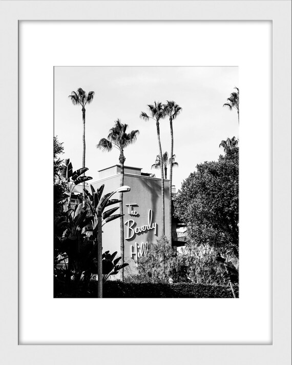 Beverly Wasile（ビバリー・ワジル）　ウォールデコ Beverly Hills Photography, Black and White Los Angeles Print, Los