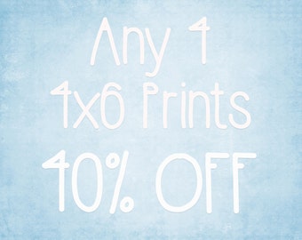 4x6 Prints - Choose any 4 ColorPopPhotoShop Fine Art Photographs