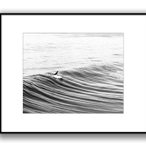 Surf Photography, Brother Gift, Large Art, College Student Gift, Surf Decor, Husband Gift, Surfboard, Black and White Photography, Teen Gift image 3