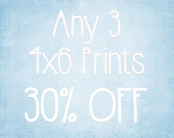 4x6 Prints - Choose any 3 ColorPopPhotoShop Fine Art Photographs