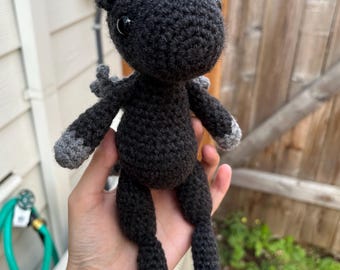 Crochet Jersey devil plush